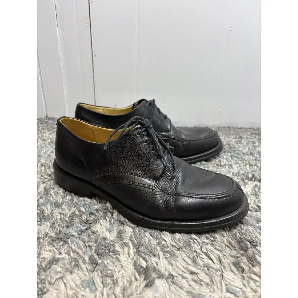 Sandro Moscoloni Shoes Mens 8.5 Vineyard Split Toe Leather Oxfords Lace Up